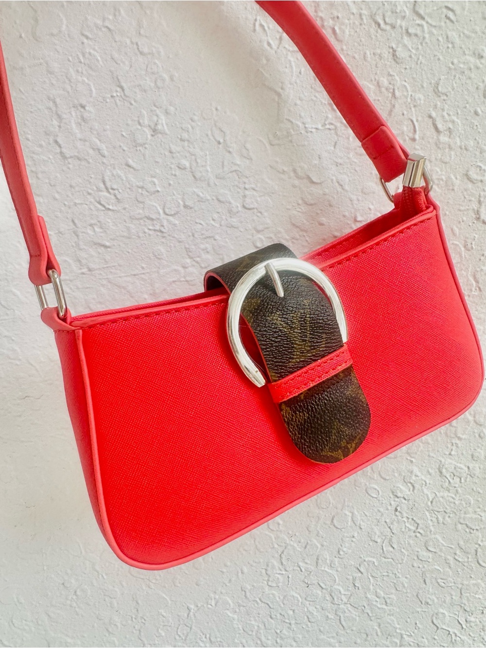 Red Shoulder Mini Bag . Customized - Picture 3 of 10